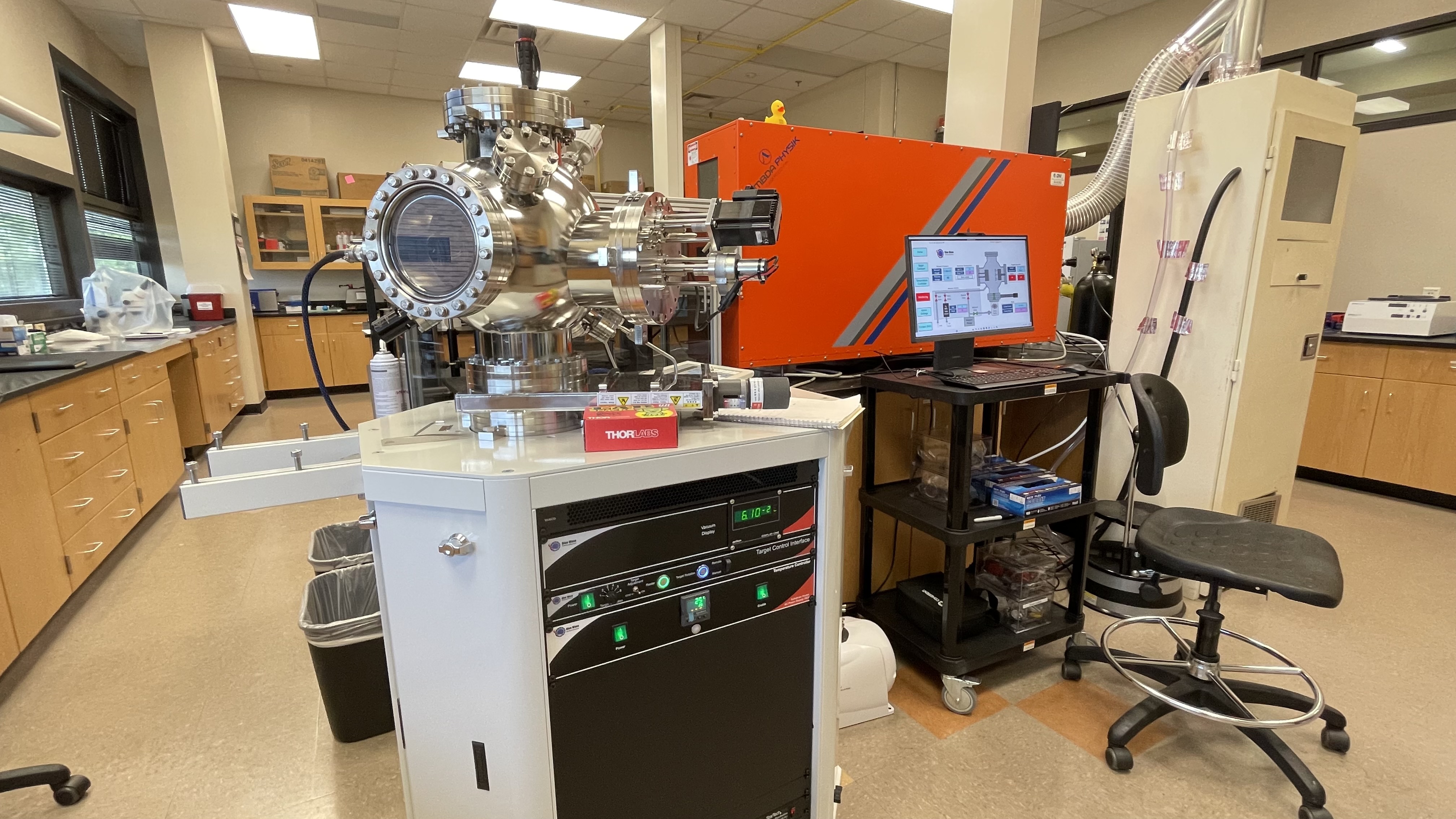 pulsed laser deposition system